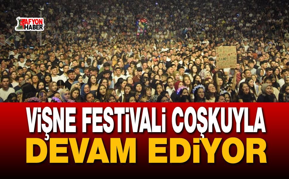 Vişne Festivali Coşkuyla Devam Ediyor