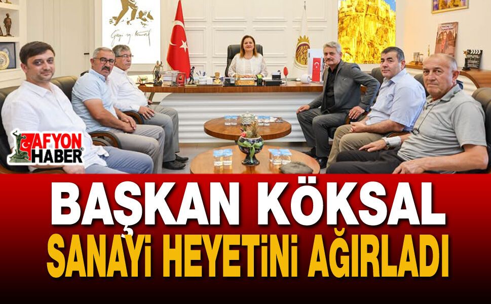Sanayi Sitesi Yönetimi ve Başkan Köksal Bir Arada