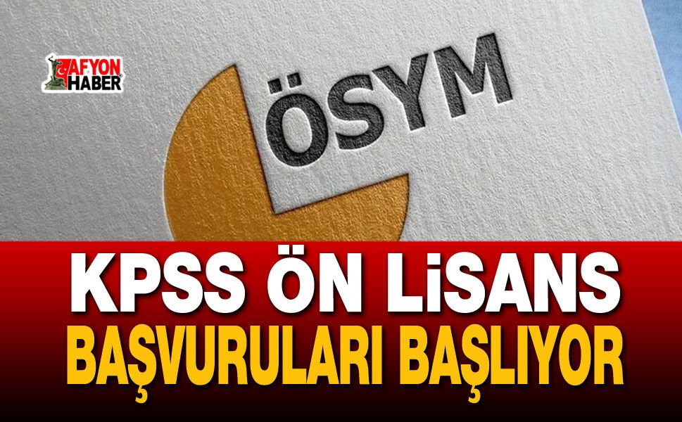 KPSS Ön Lisans Başvuruları Başlıyor!