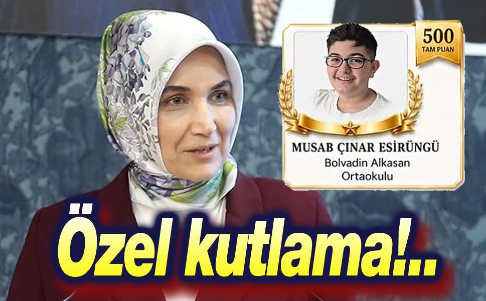 Musab Çınar'a özel kutlama geldi!..