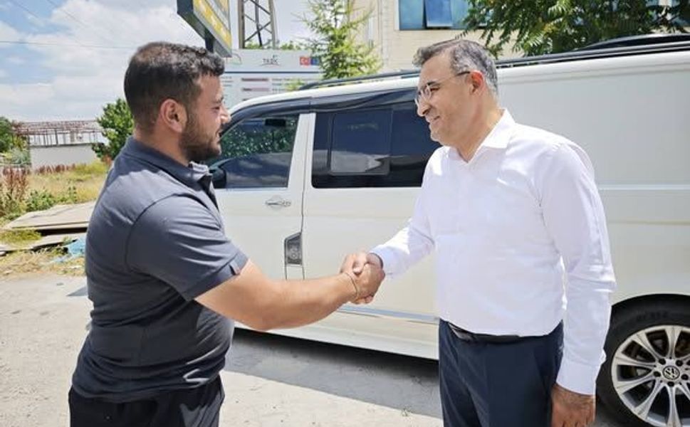 Milletvekili Arslan, Esnafın Yanında