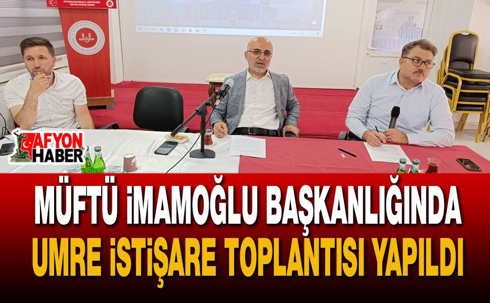 Kasım ayı Umre organizasyonu için kritik istişare