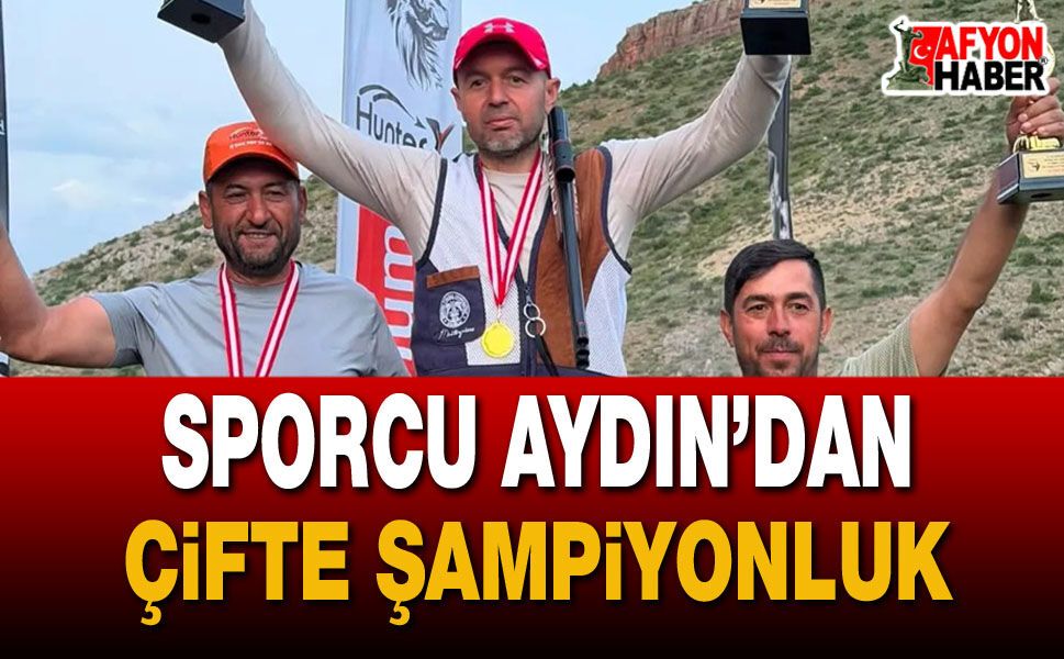 Sporcu Aydın’dan Kayseri’de Çifte Şampiyonluk