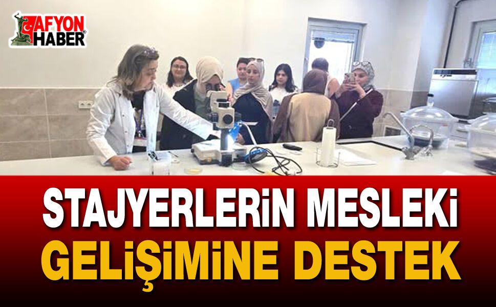 İl Tarım Müdürlüğü'nden Stajyerlere Yönelik Kapsamlı Teknik Gezi