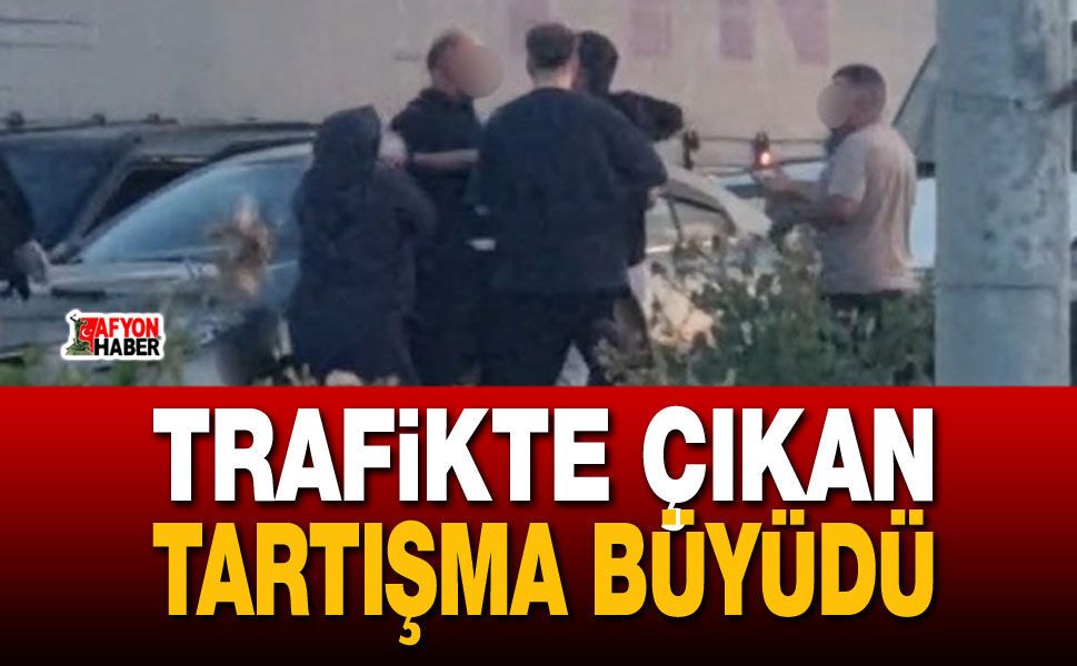 Afyon-Konya Yolu Trafiğinde Çıkan Tartışma Büyüdü