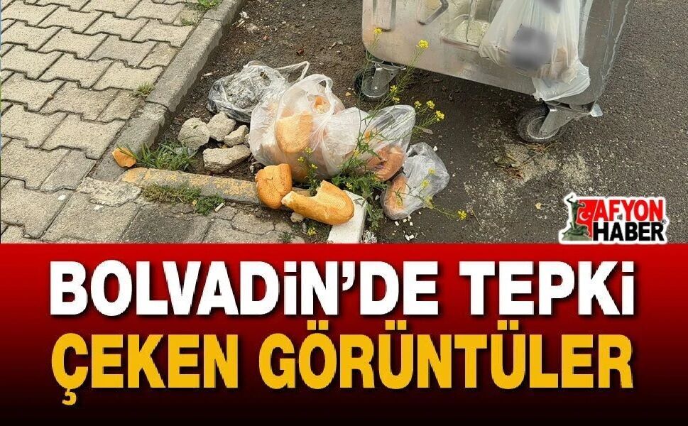 Bolvadin’de Tepki Çeken Görüntüler
