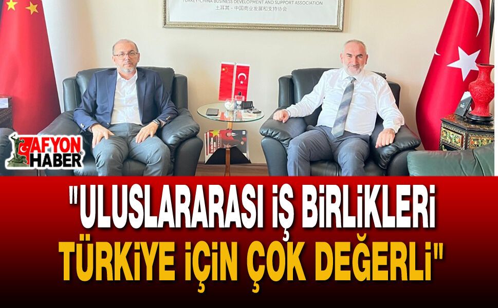 Türkiye-Çin Arasında Sağlık ve Teknoloji Köprüsü