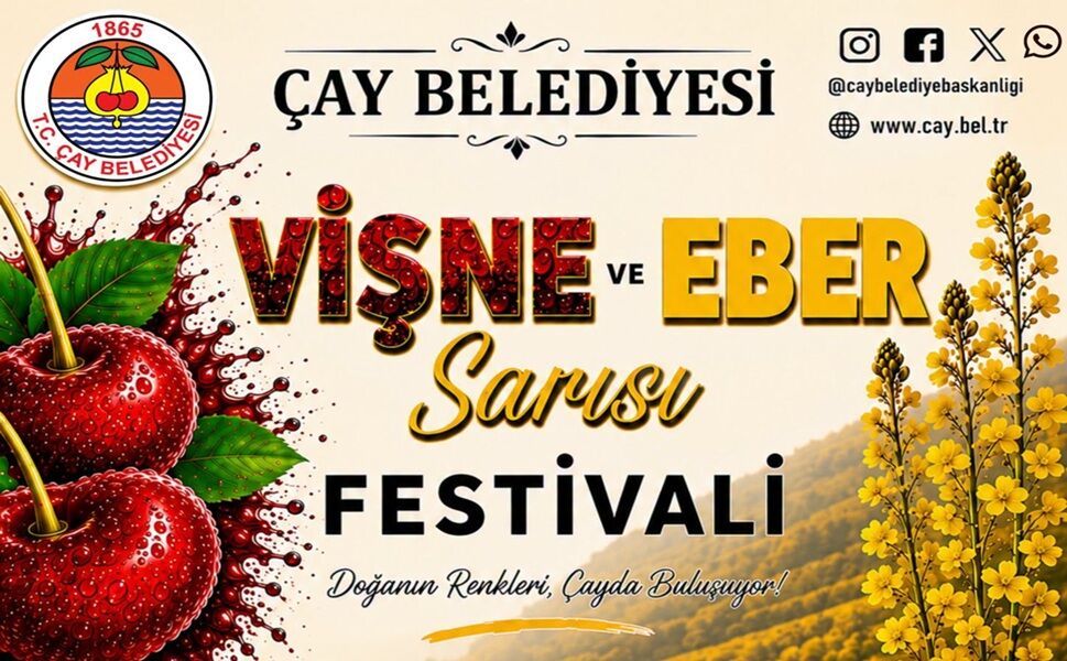 2026 Çay Vişne Festivali Programı Netleşti