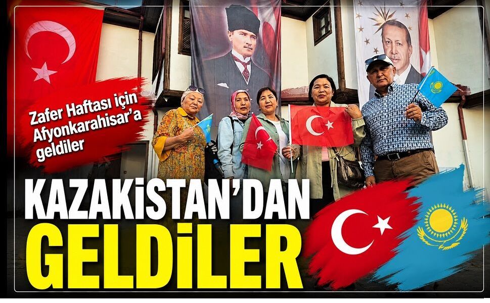 Zafer Haftası için Kazakistan’dan geldiler