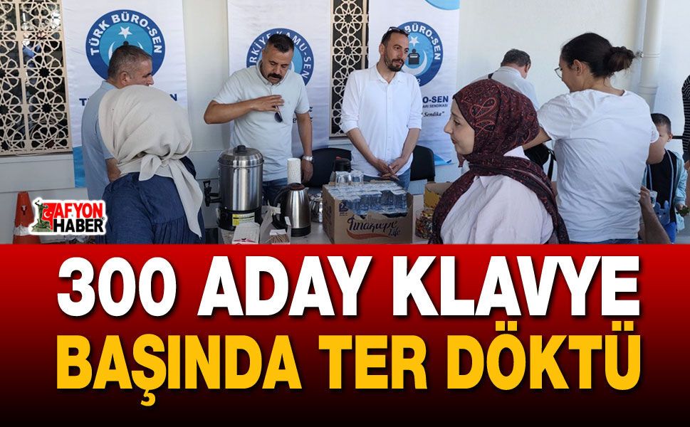 Afyon Adliyesi’nde katiplik heyecanı