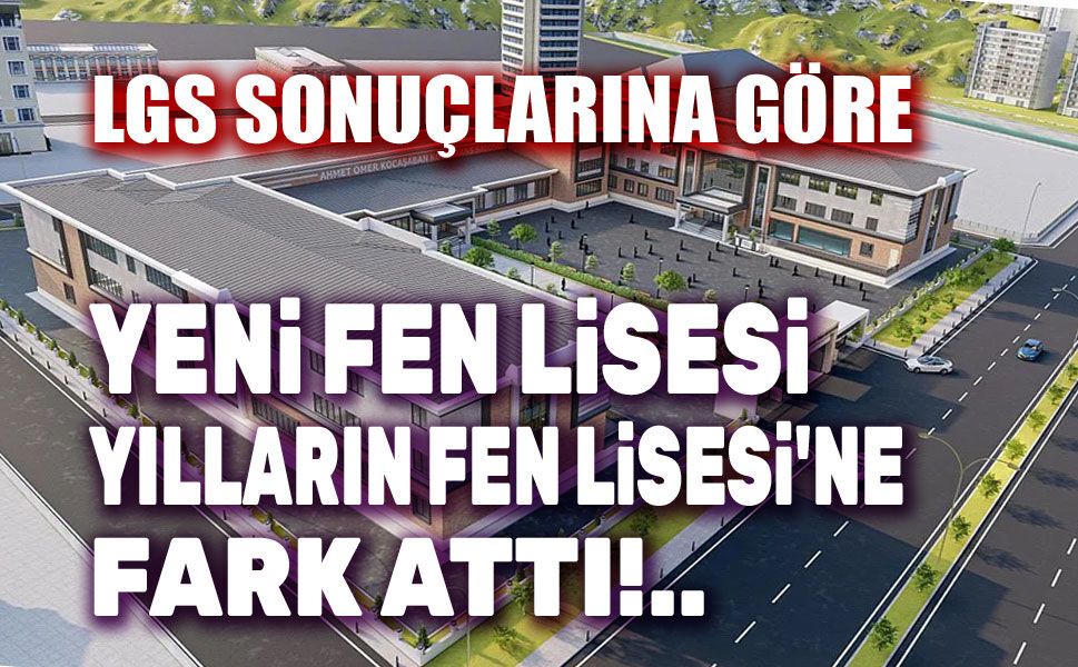 LGS sonucu Afyon'daki Fen Liselerinde lider değişti!..