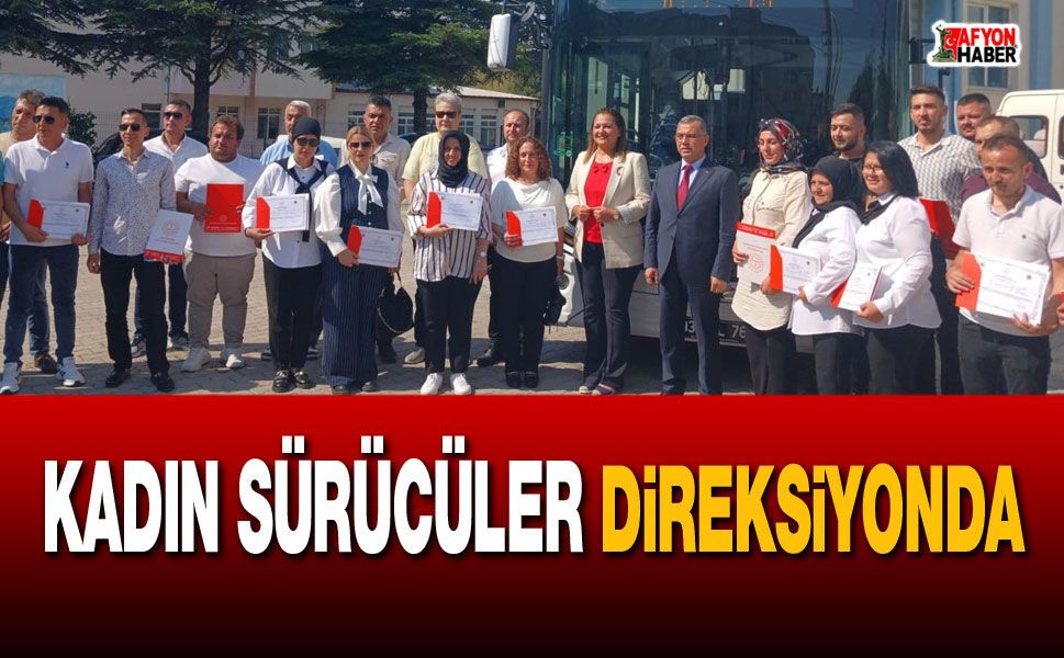 Afyon’da toplu taşımada yeni dönem