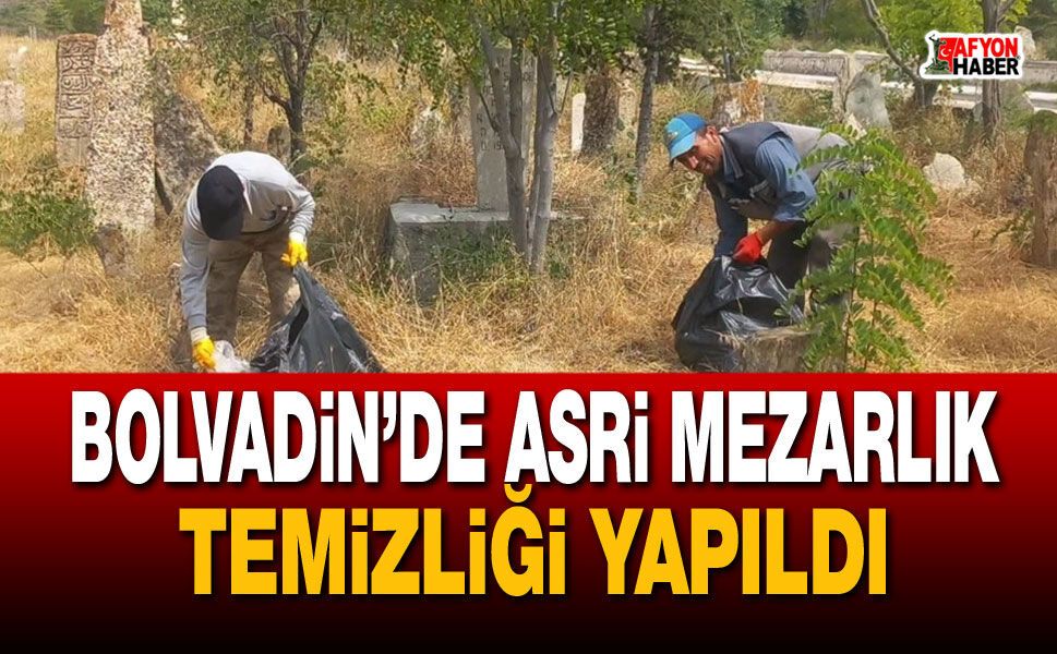 Bolvadin Belediyesi Ekipleri Sahada