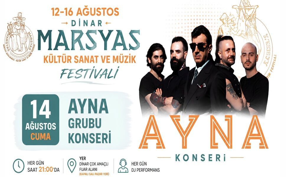 Dinar'da festival coşkusu devam ediyor