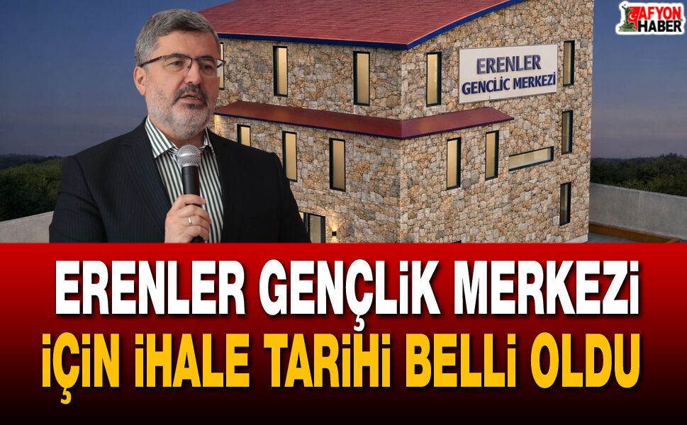 Erenler Gençlik Merkezi için ihale tarihi belli oldu