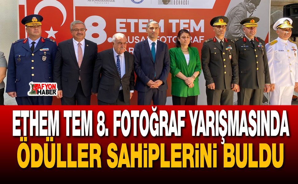 Ethem Tem 8. Fotoğraf Yarışmasında ödüller sahiplerini buldu