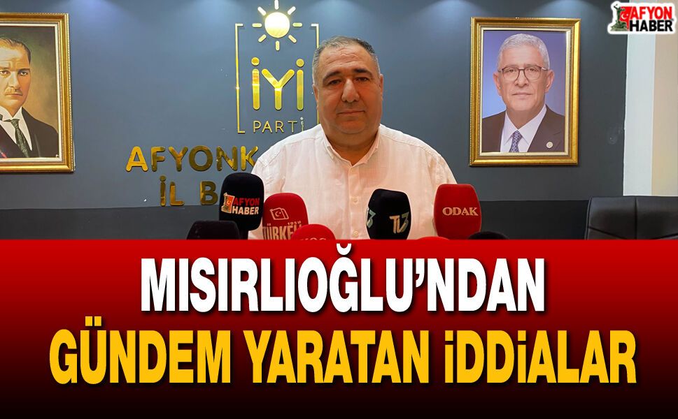 Mısırlıoğlu’ndan Sandıklı Huzurevi’nde Gündem Yaratan İddialar
