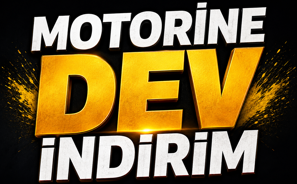 Motorine dev indirim