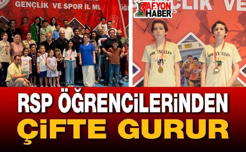 RSP öğrencilerinden çifte gurur