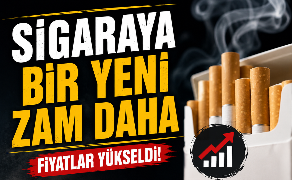 Sigaraya bir yeni zam daha
