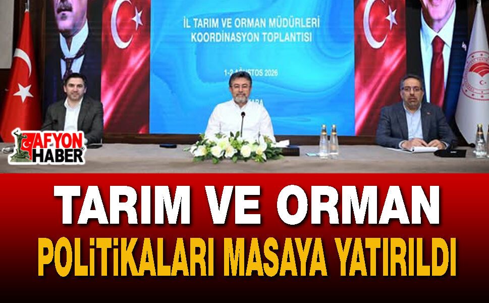 Bakan Yumaklı başkanlığında dev zirve