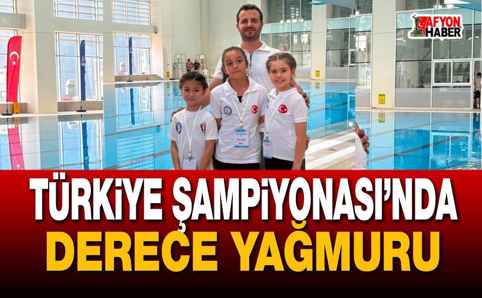 Türkiye Şampiyonası’nda derece yağmuru