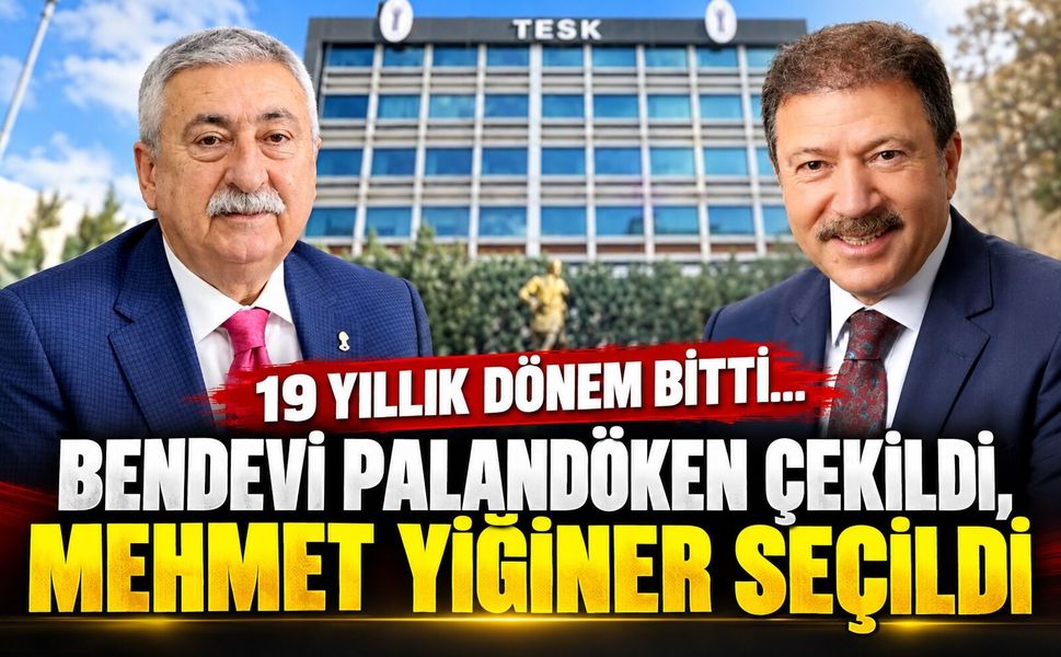 19 Yıllık Dönem Bitti… Bendevi Palandöken Çekildi, Mehmet Yiğiner Seçildi