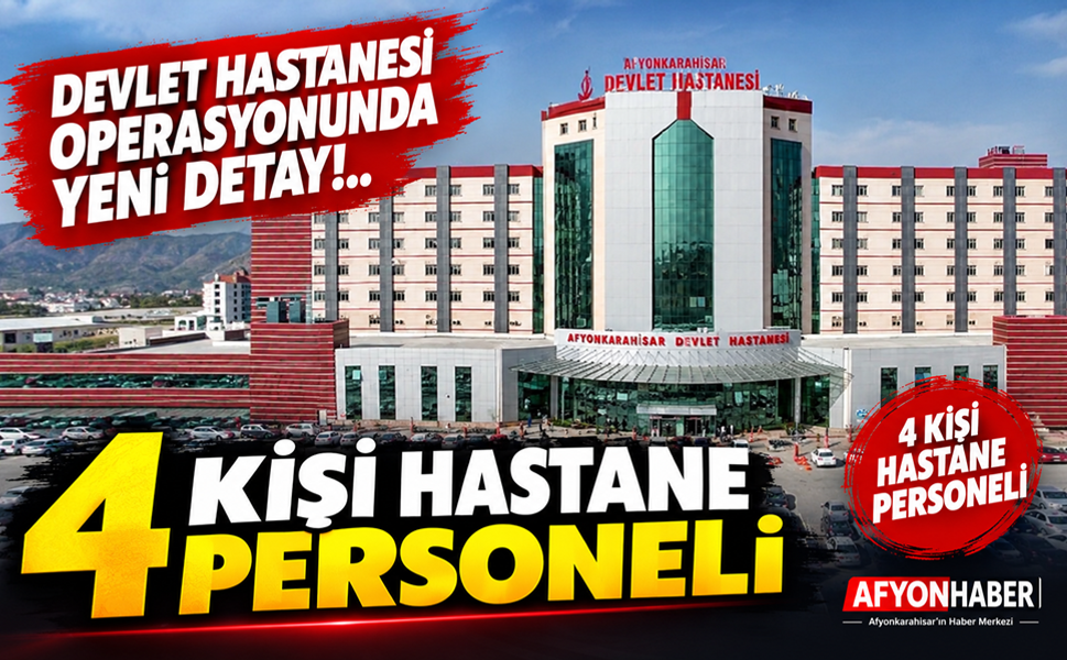 Yanlış algı var: Gözaltına alınan 4 kişi hastane personeli