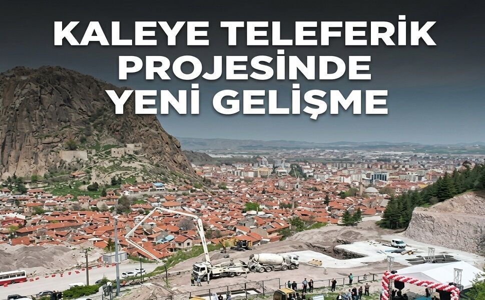 Kaleye Teleferik Projesinde yeni gelişme