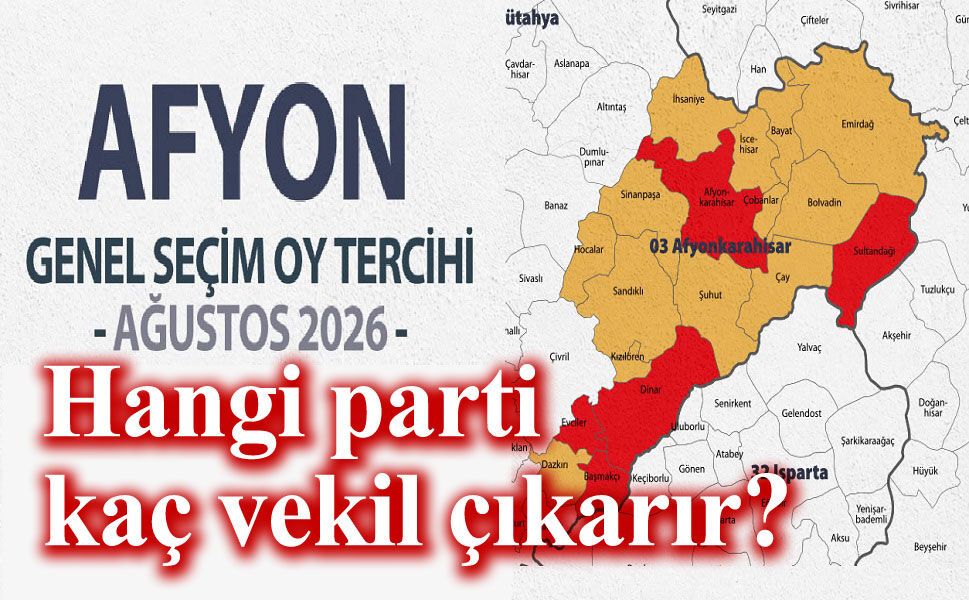 Afyon flaş seçim anketi!.. Hangi parti kaç vekil çıkarır?..