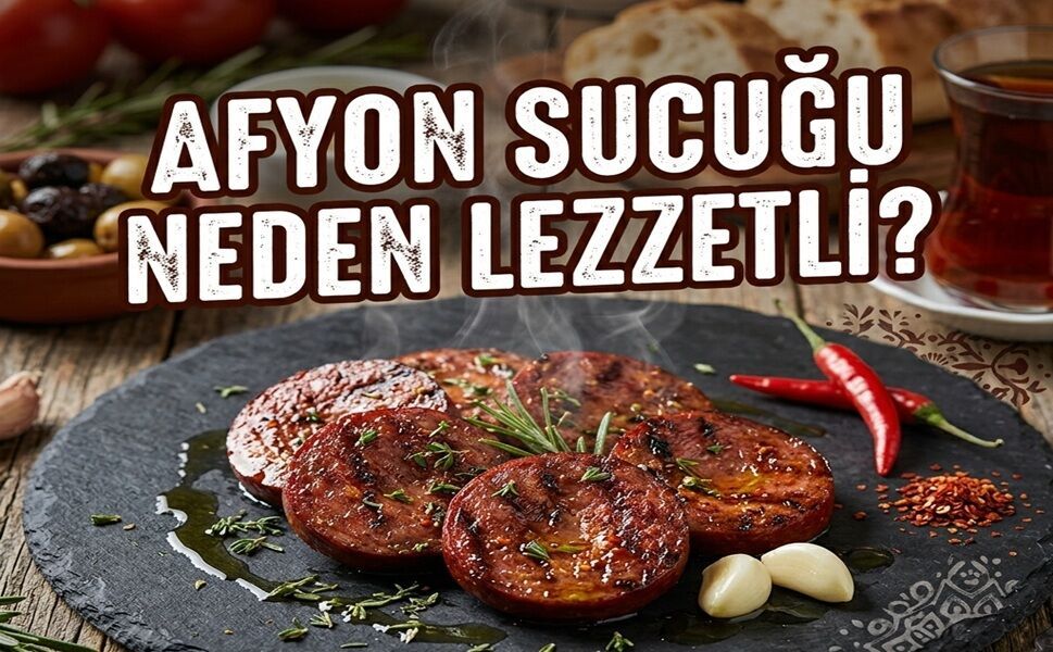 Afyon Sucuğu neden lezzetli?..