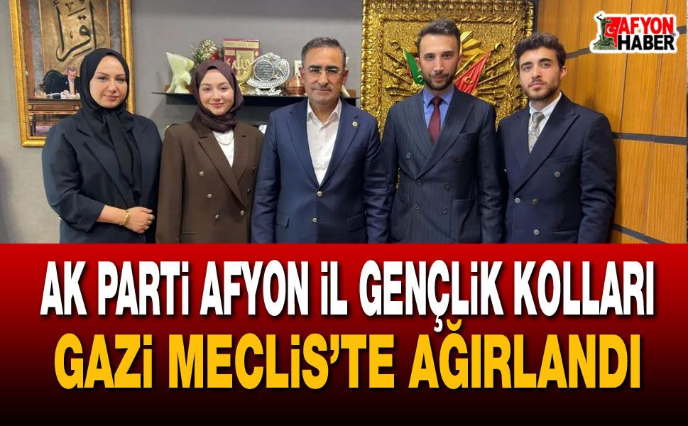 AK Parti Afyon İl Gençlik Kolları Gazi Meclis'te ağırlandı