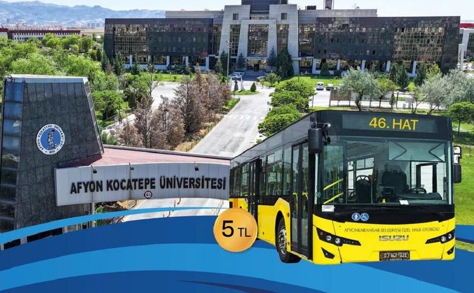 AKÜ Kampüsünde ulaşım 5 TL!..
