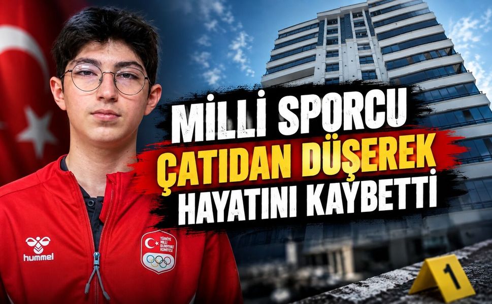 Milli sporcu çatıdan düşerek hayatını kaybetti