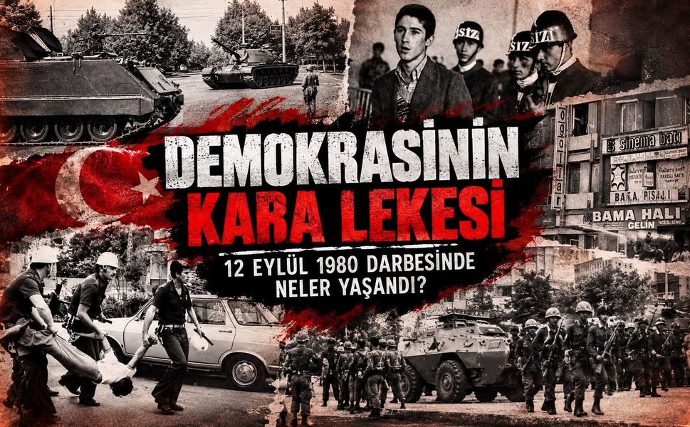 Demokrasinin Kara Lekesi 12 Eylül 1980 darbesinde neler yaşandı?
