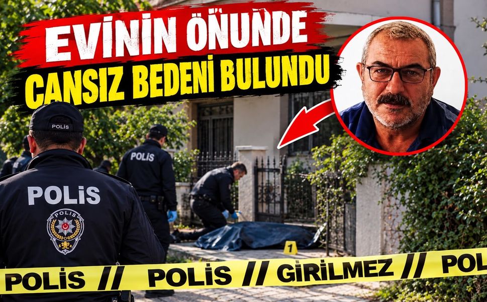 Evinin önünde cansız bedeni bulundu
