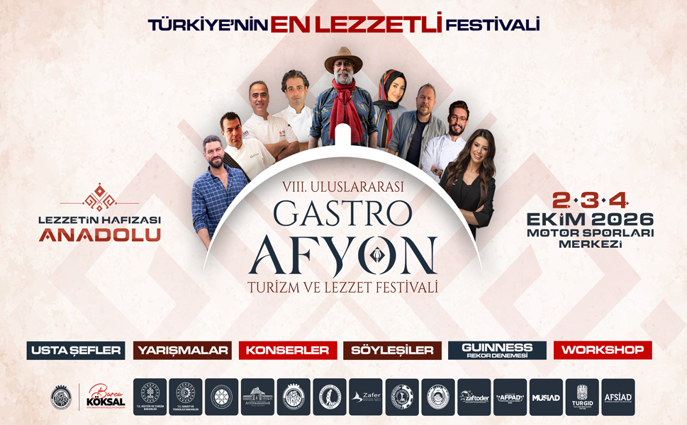 Gastro Afyon başlıyor: Anadolu'nun lezzet hafızasında buluşalım