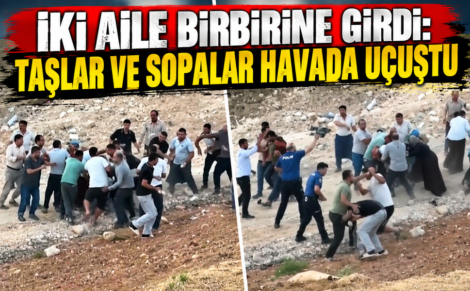 İki aile birbirine girdi
