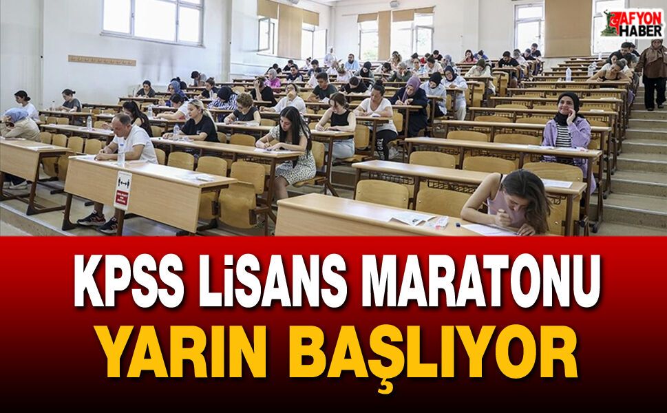 KPSS lisans maratonu başlıyor! Sınav giriş belgesi nereden, nasıl alınır?