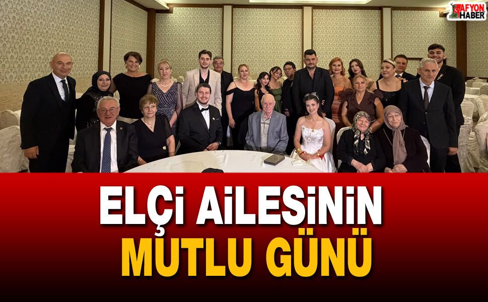 Elçi Ailesinin mutlu günü