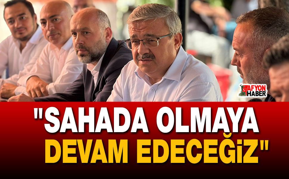 Milletvekili Yurdunuseven: "Sahada Olmaya Devam Edeceğiz"