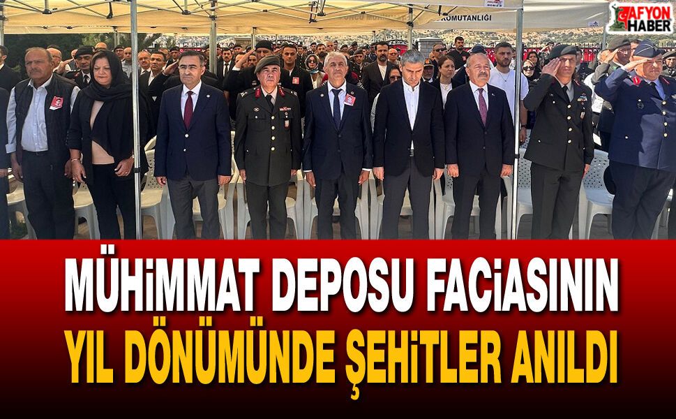 Afyonkarahisar'da Acı Yıldönümü