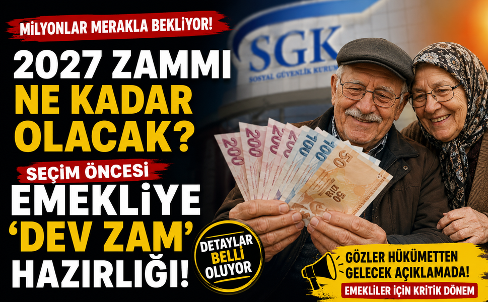 Seçim Öncesi Emekliye "Dev Zam" Hazırlığı