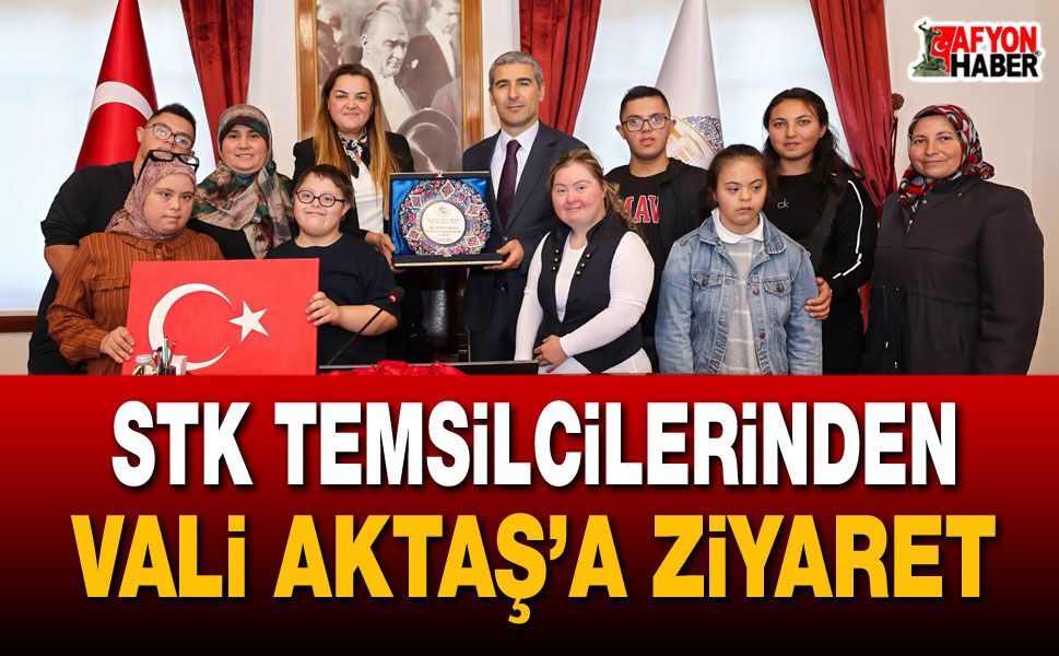 STK Temsilcilerinden Vali Aktaş’a Ziyaret