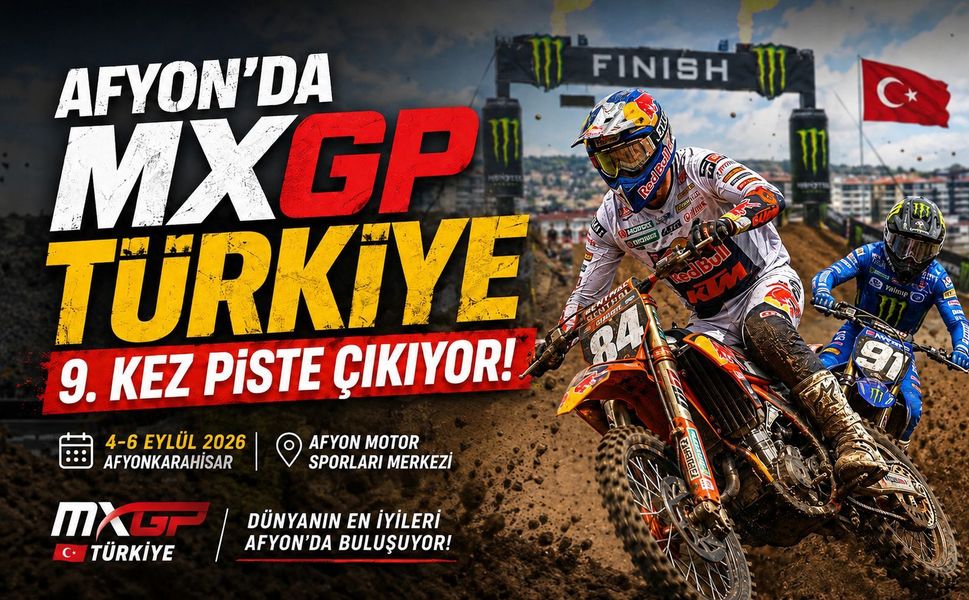 Afyon’da MXGP Türkiye 9. Kez Piste Çıkıyor