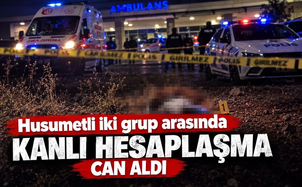 Husumetli iki grup arasındaki kanlı hesaplaşma can aldı