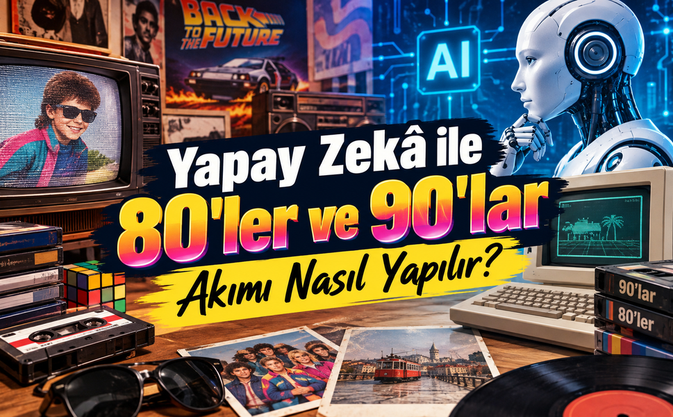 Yapay Zekâ ile 80’ler ve 90’lar Akımı Nasıl Yapılır?