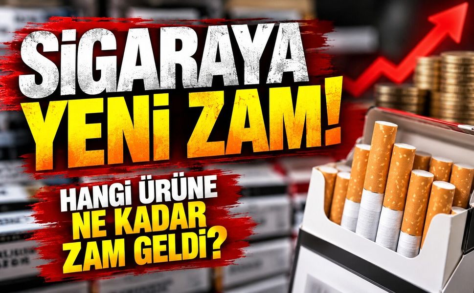 Sigaraya yeni zam! Hangi ürüne ne kadar zam geldi?