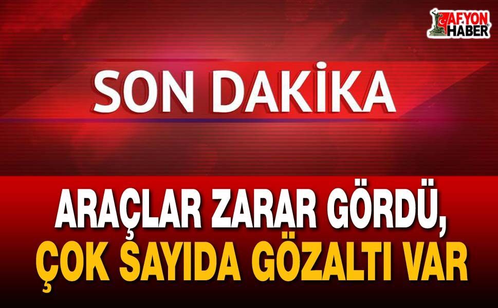 Afyon'da yol kavgası!