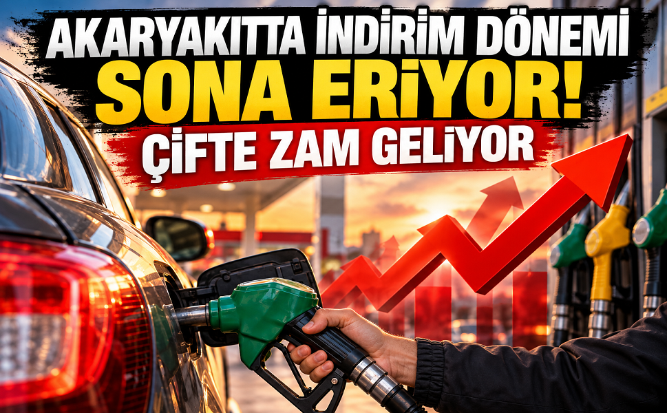 Akaryakıtta indirim dönemi sona eriyor! Çifte zam geliyor